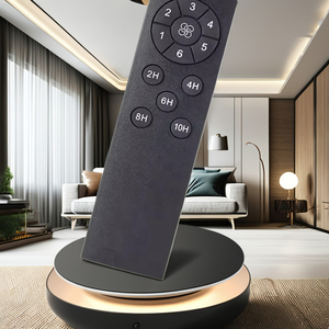 Hostrong 14-Keys RF điều khiển từ xa tùy chỉnh OEM nhà máy quạt trần & bệ Fan màu đen - Product Image 6