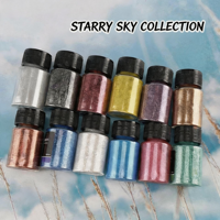 Ensemble de 72 couleurs de poudre de mica pigmentée 10g/flacon, nacré scintillant, pour résine époxy, fabrication de savon, bombes de bain, nail art, slime, fabriqué en Chine
