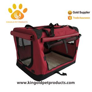 600D Oxford PVC Waterproof Pet Soft Crate Folding Lightweight Fabric Cat Cage Soft Pet Crate <b>Bag</b> - Product Image 5