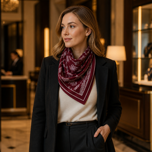 Cotton Viscose Bandana for Women <strong>Men</strong> Durable Four Season <strong>Neckerchief</strong> Head Wrap for Outdoor Travel Daily Wear - Product Image 1
