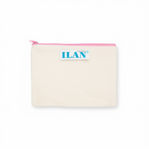 Borsa in tessuto multiuso Ilan 17,5 x 23,5 cm con cerniera per riporre oggetti - Product Image 2