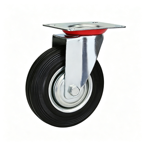 Cast Iron V Groove <b>Wheel</b> 3000 Lb Track Guided Plate Mount Conveyor System V Groove Industrial Caster Heavy Duty Mobile Cart - Product Image 1