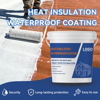 AJIELIAN Revêtement Isolant Thermique Écologique Peinture Réfléchissante de Chaleur avec Isolation Phonique pour Extérieur et Bâtiment