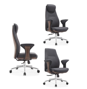 Silla <span class=keywords><strong>de</strong></span> Oficina Ergonómica <span class=keywords><strong>de</strong></span> Cuero <span class=keywords><strong>de</strong></span> Lujo, Adecuada para Hospitales, Escuelas, Hoteles, Sillas <span class=keywords><strong>de</strong></span> Oficina para el <span class=keywords><strong>Trabajo</strong></span> - Product Image 2