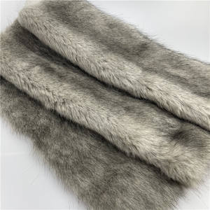 Acrilico dei capelli tippy tintura animale a pelo lungo falso faux pelliccia sintetica tessuto - Product Image 4