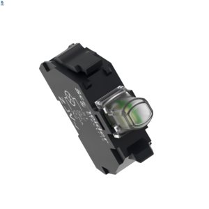 Zbvm4m Contient des contacts LED et un module de lampe, lampe rouge, bloc d'éclairage, 230v, série Harmony Xb - Product Image 1