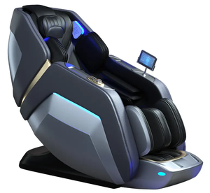 2025 Best New Rail 3D 4D Luxury Zero Gravity Massager with Adjustable Recliner SPA Shiatsu Chair - Product Image 2