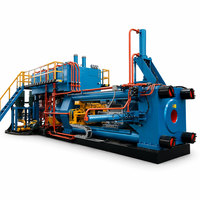Presse d'extrusion automatique en aluminium de 4 pouces, système hydraulique de 135 kW pour la production de profilés