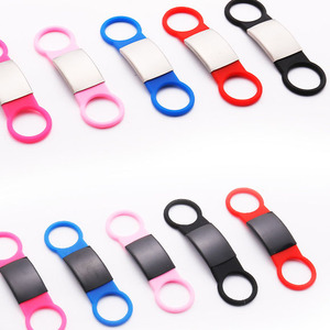 Artículos para Mascotas: Etiquetas de Identificación Láser Antipérdida de Silicona, Acero Inoxidable y Metal, Collares de Acero de Titanio, Etiquetas para Perros y Gatos - Product Image 3