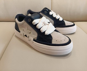 Chaussures de sport pour hommes de marque haut de gamme, chaussures plates en cuir véritable respirantes, chaussures décontractées tendance et à la mode - Product Image 1