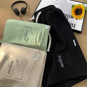 Pantaloncini all'ingrosso in maglia taglie forti in poliestere in bianco pantaloncini da basket da <span class=keywords><strong>uomo</strong></span> 100% <span class=keywords><strong>pantaloni</strong></span> <span class=keywords><strong>corti</strong></span> in poliestere Casual <span class=keywords><strong>con</strong></span> tasca - Product Image 6