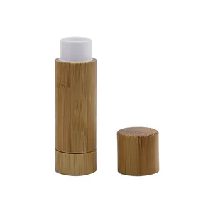 Bambus Twist Lippenstift Tube kosmetische Make-up Verpackung