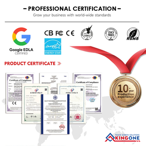 KINGONE Pantalla Táctil <span class=keywords><strong>LCD</strong></span> de 43 49 55 65 Pulgadas para Interiores, Tótem Metálico con Señalización Digital TFT - Product Image 6