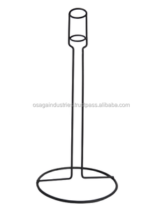 การออกแบบล่าสุดตารางด้านบนเทียนเสาออกแบบที่เรียบง่ายลวดเชิงเทียนที่มีคุณภาพสูงใช้ในงานแต่งงาน - Product Image 1