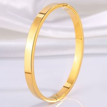 Bracelet <span class=keywords><strong>en</strong></span> acier inoxydable de style vintage avec inscription romaine et chiffres grecs, bracelets <span class=keywords><strong>en</strong></span> acier titane pour femmes, accessoire de mode - Product Image 4