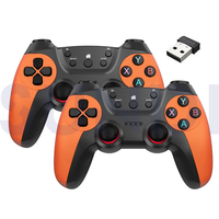 Nouvelle manette de jeu 2.4G, double joystick, TV, PC, Android Box, jeu, 2 packs, manette sans fil