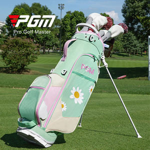 <span class=keywords><strong>Sac</strong></span> <span class=keywords><strong>de</strong></span> <span class=keywords><strong>golf</strong></span> léger et imperméable PGM QB188 pour <span class=keywords><strong>femme</strong></span>, avec broderie <span class=keywords><strong>de</strong></span> petites marguerites vertes - Product Image 1
