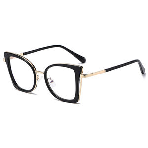Gafas Ópticas Partagas al por Mayor, Armazón de Metal TR90 con Bisagras de Resorte, Protección Anti <span class=keywords><strong>Luz</strong></span> <span class=keywords><strong>Azul</strong></span>, para Mujer - Product Image 3