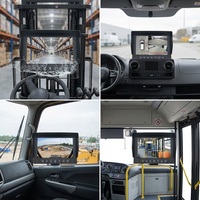 7-Zoll IP69K Wasserdichtes AHD-Monitorsystem | 700 Nits Hochleistungs-Rückfahrkamera 1080P Metallgehäuse für Offene Kabinen-Gabelstapler und Traktoren