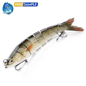 Swimbait Fishing Lures Colorful Artificial Bait 14cm 23g Jointed Bait Hard Wobblers Fishing Tackle 8 Segments