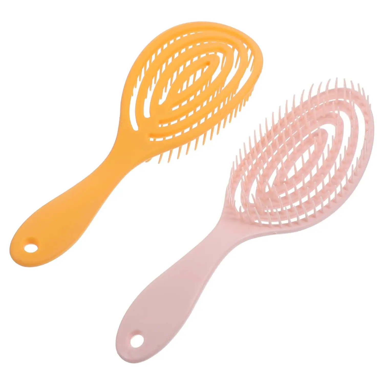 Factory Wholesale Detangling Hair Brushes For Women Scalp Massage Comb Hollow-Carved Design Hair Comb