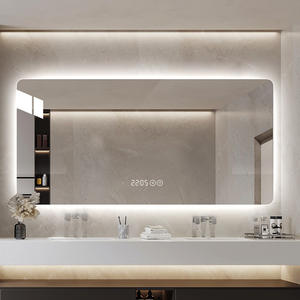 Espejo <span class=keywords><strong>de</strong></span> Cuerpo Entero Moderno Personalizado, Espejo Rectangular sin Marco para Montar en <span class=keywords><strong>la</strong></span> Pared, Espejos <span class=keywords><strong>de</strong></span> Baño para Hotel y Apartamento - Product Image 5