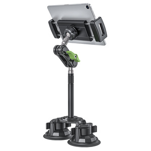 Soporte de coche universal de doble succión parabrisas techo solar para tabletas iPad <span class=keywords><strong>HUAWEI</strong></span> y teléfonos móviles - Product Image 1