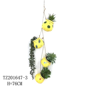 Piante Grasse Artificiali Multicolore di Alta Qualità, <span class=keywords><strong>Bonsai</strong></span> Decorativi <span class=keywords><strong>da</strong></span> Parete, Piante in Vaso di Plastica per Esterni e Occasioni Speciali - Product Image 2