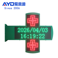 Módulo LED Multifuncional CBD para Exteriores, Pantalla LED Programable, Letrero LED para Farmacias, Animación, Pantalla para Farmacias