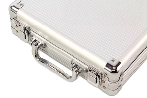 Estuche de Transporte Personalizado para Bolas de Billar Inglés, Plateado, para 16 Bolas - (2 Pulgadas) - Product Image 6