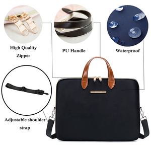 กระเป๋าใส่โน้ตบุ๊ก13 14 15.6นิ้ว,กระเป๋าใส่โน้ตบุ๊กกันน้ำได้สำหรับ <span class=keywords><strong>Macbook</strong></span> <span class=keywords><strong>Air</strong></span> ASUS Dell Huawei กระเป๋าสะพายกระเป๋าใส่เอกสาร - Product Image 3