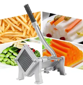Tagliatrice fresca delle patatine fritte della striscia delle dita del bastone della patata della macchina/carota delle patatine fritte di uso domestico