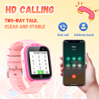 Montres intelligentes à écran tactile Sim pour garçons et filles, podomètre, montre pour enfants, téléphone intelligent