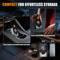 Portable 12V Car Air Compressor 150 PSI Digital Tire Inflator with LED Light, Auto Shut Off and Dual Power for OEM Wholesale
