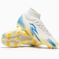 Chaussures de football sans lacets FG, fabricant OEM de chaussures de football avec logo personnalisé, vente en gros, faible MOQ