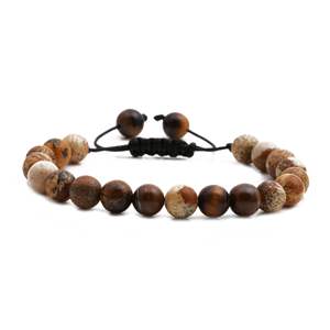 <span class=keywords><strong>Bracelet</strong></span> extensible en pierre naturelle fait main, yoga, méditation, cristal de guérison, <span class=keywords><strong>macramé</strong></span>, bohème, <span class=keywords><strong>bracelet</strong></span> d'amitié - Product Image 5