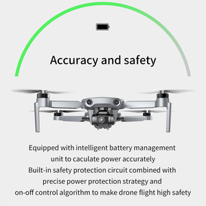 Zino <b>Mini</b> Pro <b>Drone</b> 4K <b>Camera</b> GPS Foldable Quadcopter <b>with</b> Obstacle Avoidance Long Flight Time Professional Aerial Photography - Product Image 5