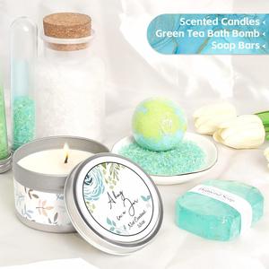 Cadeaux d'anniversaire parfaits pour les femmes, maman, sœur, amies, panier de soins personnels, couleur bleu ciel, nouveau design 2023, cadeaux de rétablissement rapide - Product Image 2