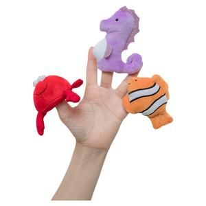 Títeres de Dedo de Peluche de la Serie Animales, Juguetes Interactivos para Padres e Hijos, Muñecos de Rol para la Educación Temprana de los Niños, Regalo para Contar Historias - Product Image 4