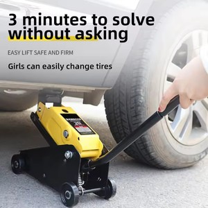 Newest Floor Jack 2t 2.5t 3t Double Pump Single Pump Steel Hydraulic Car Jack Lift Car Jacks - Product Image 2