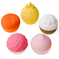 Jouets de bain en silicone pour enfants, en forme d'ours détachable, lavables, sans BPA, pour la plage et l'extérieur, avec fonction pulvérisation d'eau, vente en gros de produits pour bébés