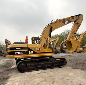 รถขุดตีนตะขาบ Caterpillar 320B 320BL มือสอง ชั่วโมงการทำงานต่ำ รถขุดมือสอง Cat 320BL ขาย - Product Image 1