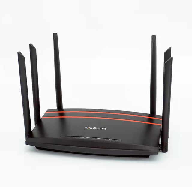QLOCOM Unlocked LTE 4G Wireless Router 1200Mbps Dual Band 802.11AC Wifi 4G LTE Wifi Modem with Sim Card Slot with Ethernet Port