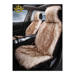 ผ้าคลุมเบาะรถยนต์ขนยาวเทียมทำจากผ้ากำมะหยี่ขนยาวสำหรับ <span class=keywords><strong>Camry</strong></span> Patrol Logan Rio Tucson Lada Accent - Product Image 1