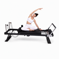 Offre Spéciale FAPRE : Reformer Pilates Durable avec Cadre en Acier, Machine de Reformer de Studio Réglable pour l'Entraînement Corporel