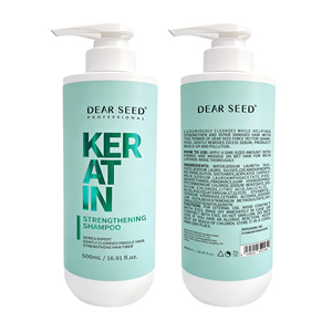 Champú Fortalecedor de Queratina para <span class=keywords><strong>Cabello</strong></span> Frágil y Dañado, Limpieza Suave Profesional, Repara, Fortalece la Fibra Capilar, Reduce la Rotura - Product Image 3