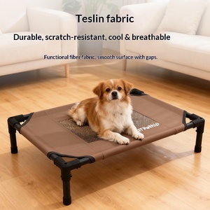 Tempat Tidur Hewan Peliharaan Modern Solid Pet Marching <span class=keywords><strong>Bed</strong></span> untuk Kucing dan Anjing, Universal, Semua Musim, Bernapas, Dapat Dicuci, Mudah Dipasang, Kain Oxford, Pipa Besi - Product Image 2