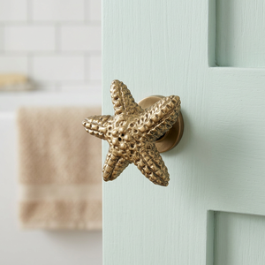 Export Selling Coastal <strong>Door</strong> <strong>Knob</strong> Brass Single Hole Cabinet Pull Handle Durable Bathroom Hardware For Sale - Product Image 3