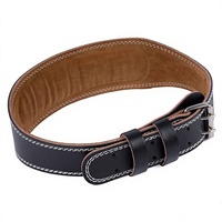 Ceinture de musculation en cuir PU, ceinture de soutien lombaire, boucle réglable, ceinture d'entraînement de musculation, ceinture de squat pour homme et femme