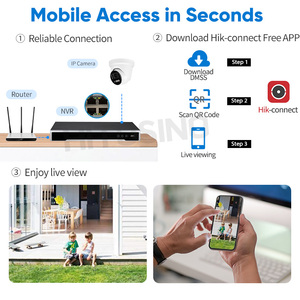 OEM/оригинальный Сетевой видеомагнитофон HIK 4-канальный 8-канальный 16-канальный 32-порт, <span class=keywords><strong>H</strong></span>.265, 4, 8, 16, 32, 64 128, 256 канал, 4K, HIK NVR - Product Image 5